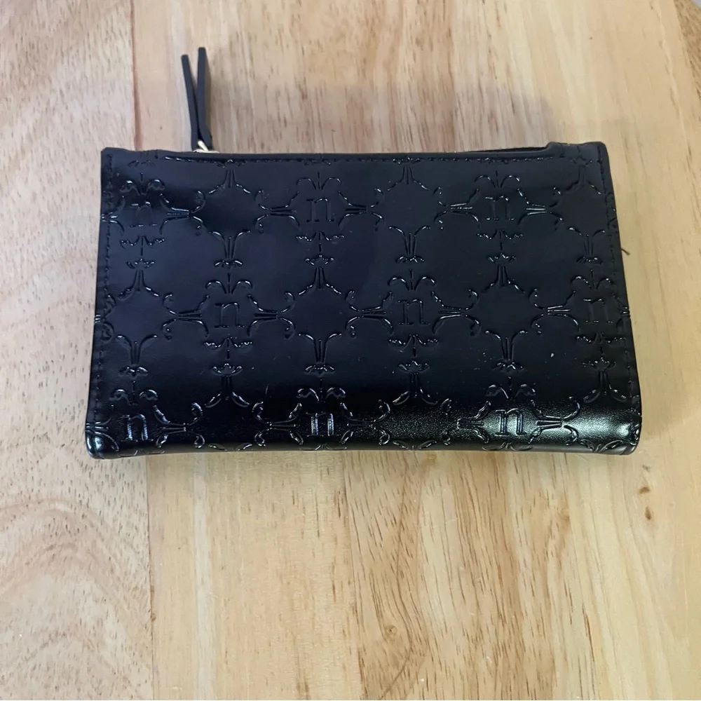 Nanette‎ Lepore Small Embossed Monogram Wallet
